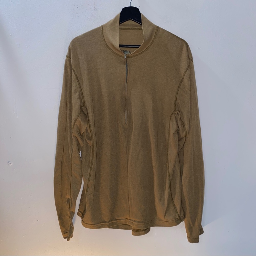 ORC Industries Shirt Mens XL Long Level 1 1/2 Zip Pullover Long Sleeve Top